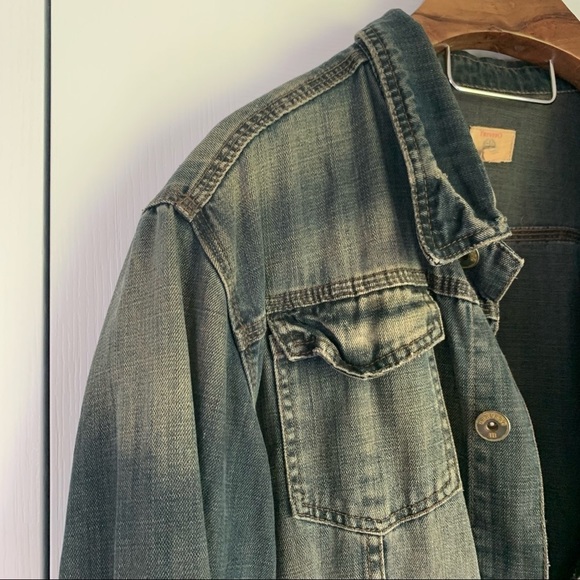 Slytherin House Custom Lightly Distressed Denim Jean Jacket - Picture 10 of 16